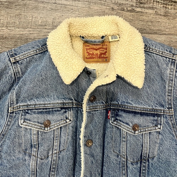 Levi’s trucker Sherpa Jean jacket - Picture 3 of 5